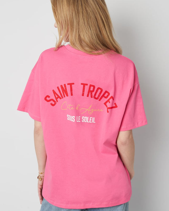 T-shirt saint tropez - White
