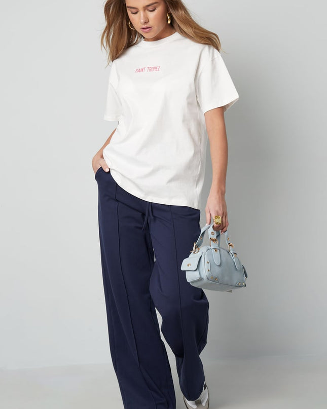T-shirt saint tropez - White