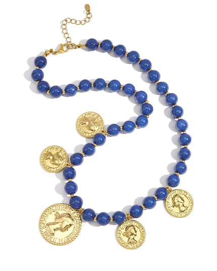 Acryl kralen kettingen figuur Retro Daily Classic serie dames sieraden