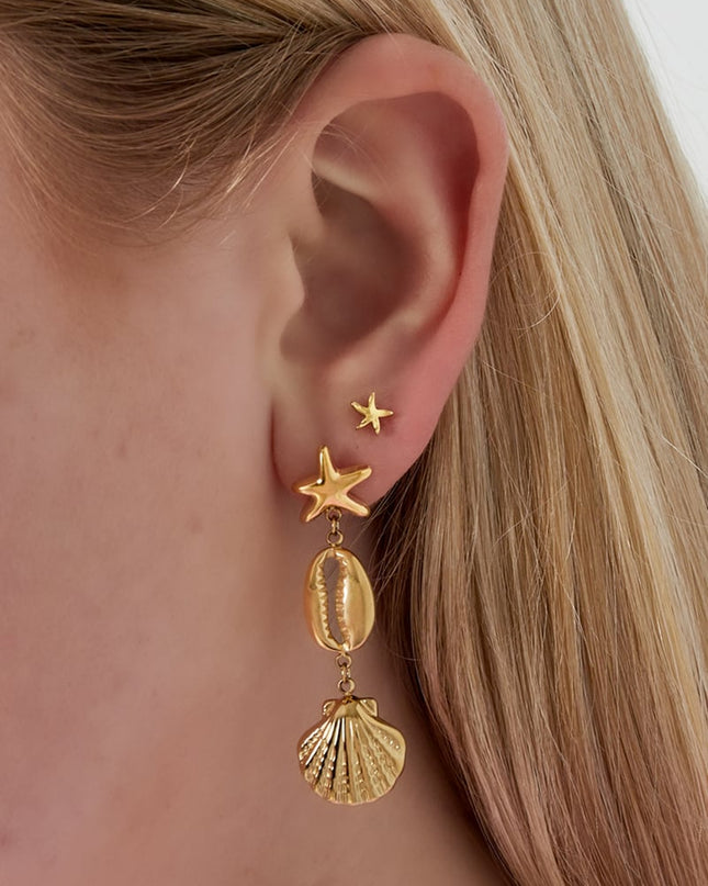 Ocean Charm-oorbellen