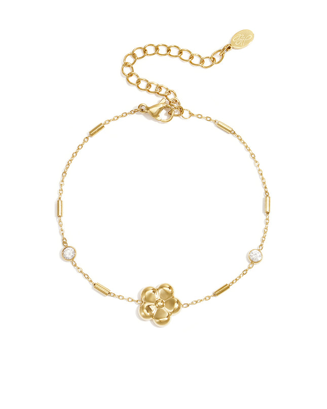 Elegant Zircon Charm Bracelet for Women
