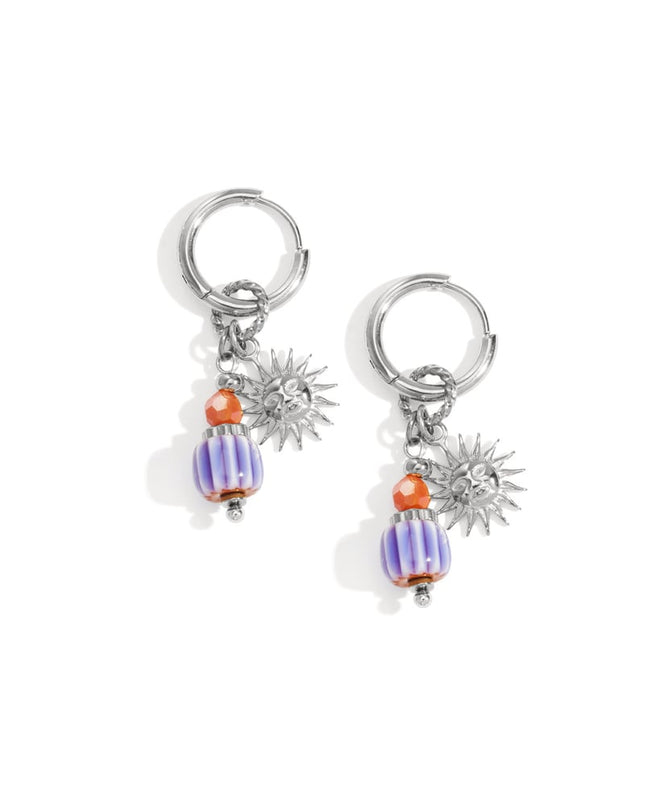 Sun Happy Charm oorbellen