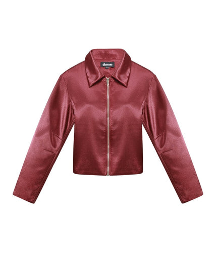 Satin Look Jacket