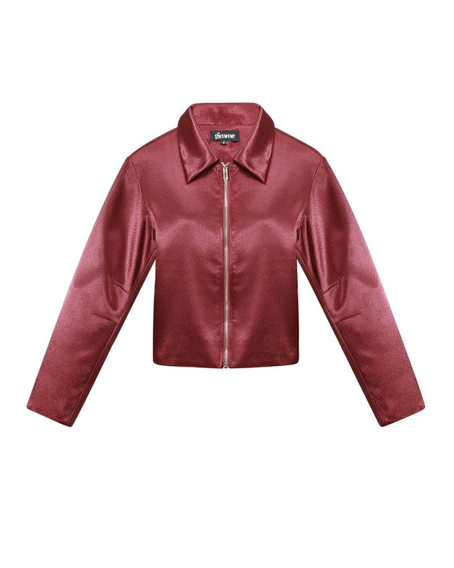 Satin Look Jacket