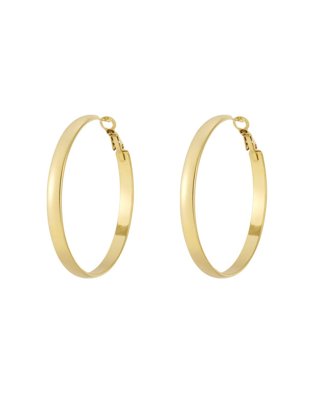 Basic Hoop earrings thick M