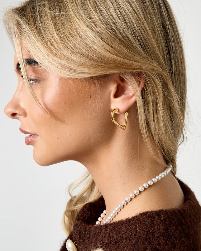 Creolen Hart Simple Daily Simple Serie Dames sieraden