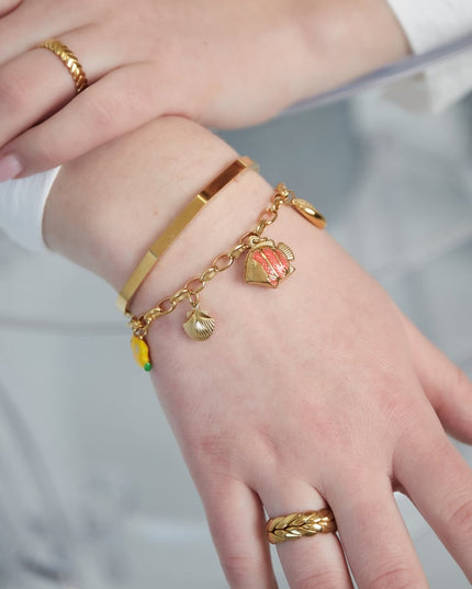 Vissen in de zee armband