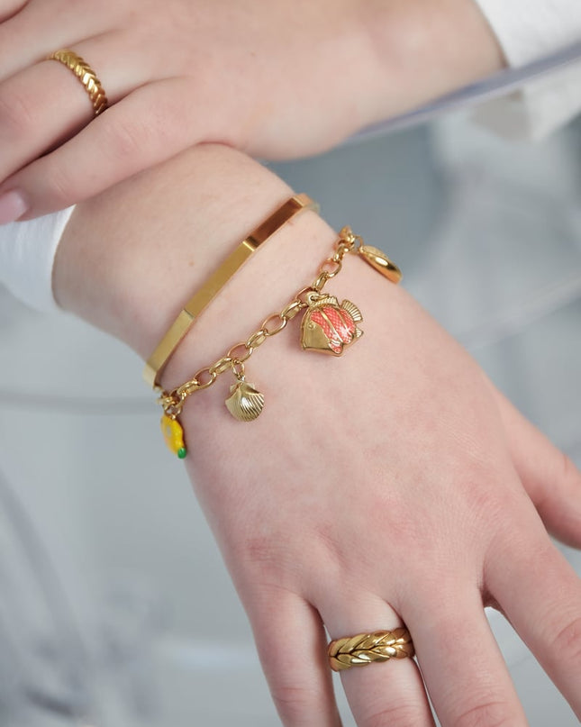 Vissen in de zee armband