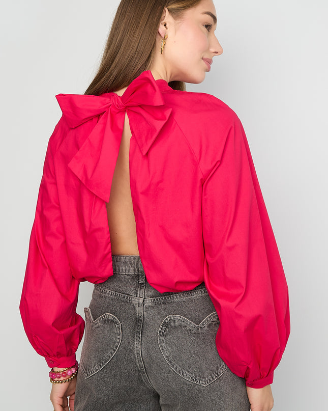 Strikbovenkant met open rug