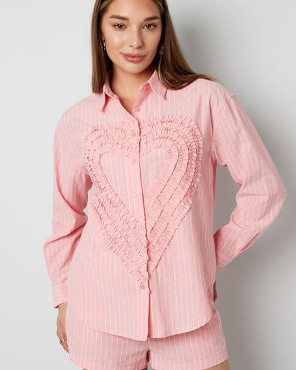 Blouse Heart - Green