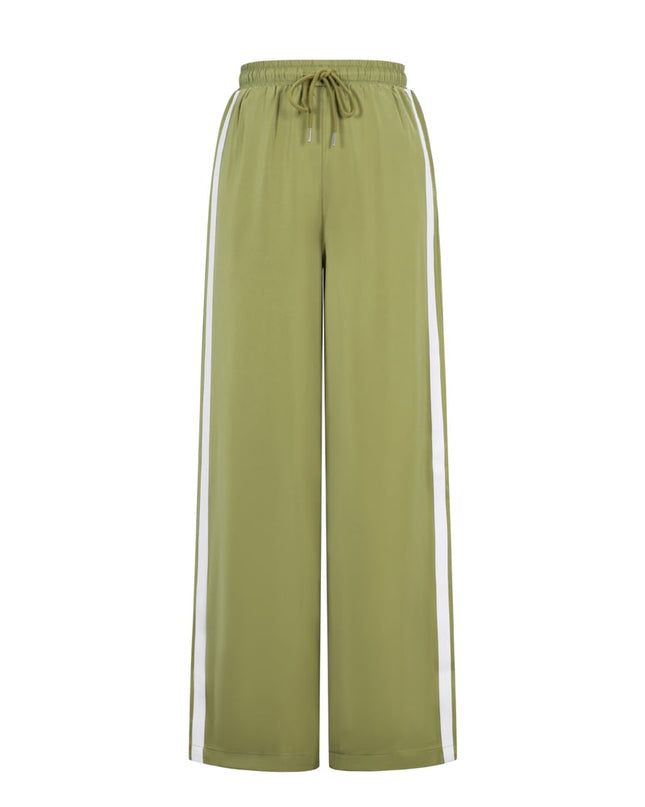 Satin Pants Stripe