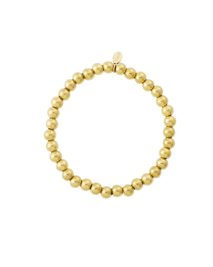 Solid bead bracelets-6mm