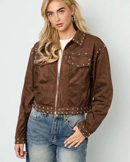 Suede Jacket Studs