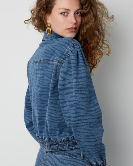 Twinning zebra style jas