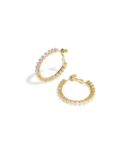 Koperen creolen geometrische elegante kerst luxe serie dames sieraden