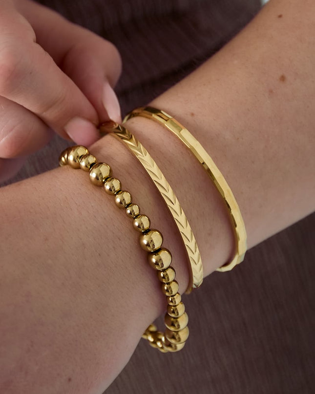 Roestvrijstalen armbanden Geometrisch Dagelijks Dagelijks