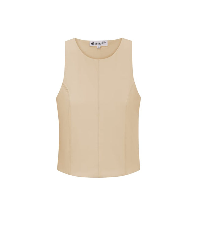 Sporty sleeveless top basic