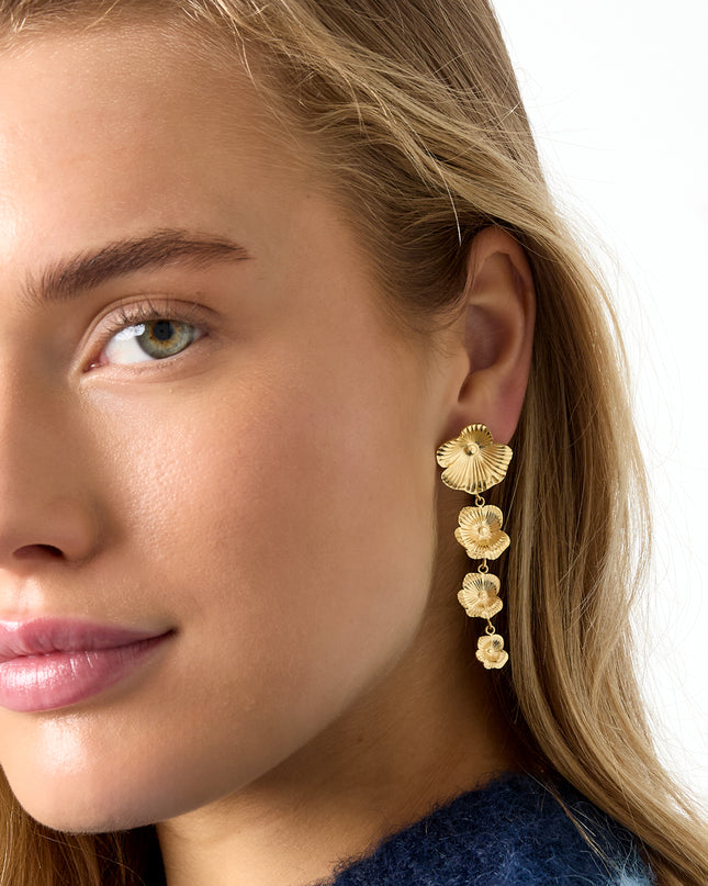 Dangle Earrings Flower Casual Daily Gathering/Party Simple Series Women's jewelry