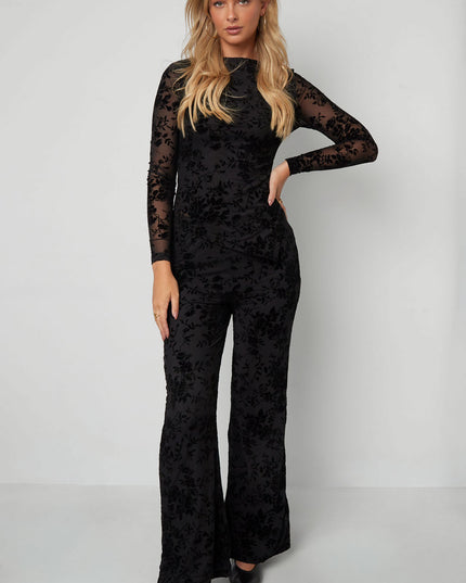 Polyester fiber (polyester) Long sleeve tops Floral print Sexy Fall/Winter  Clothes