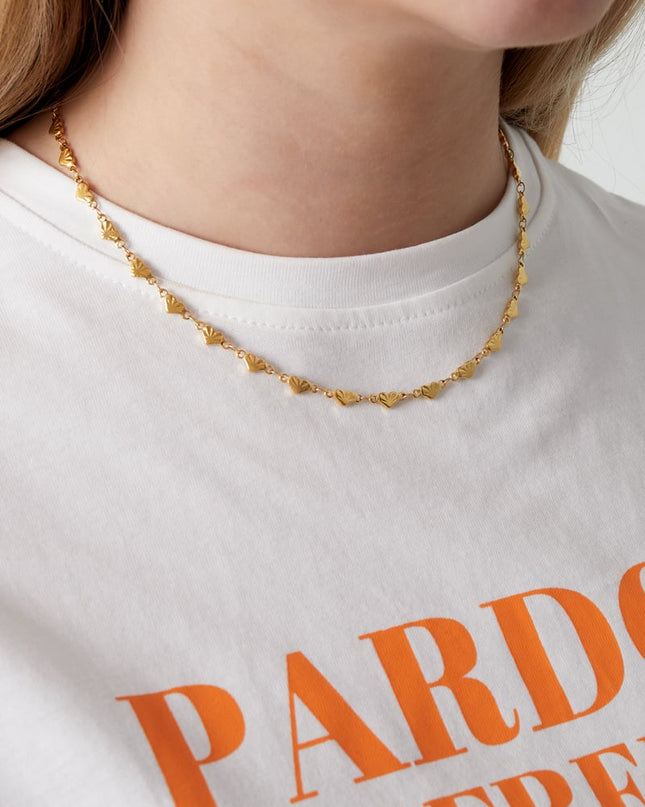 Strong heart ketting