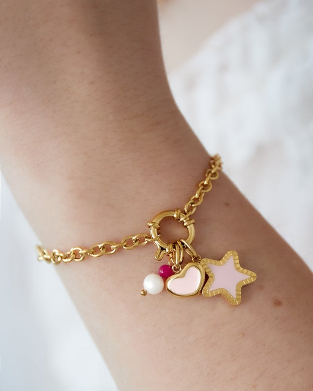 DIY-armband met ster