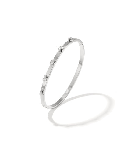 Bangle met hartdetails