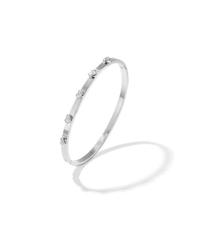 Bangle met hartdetails