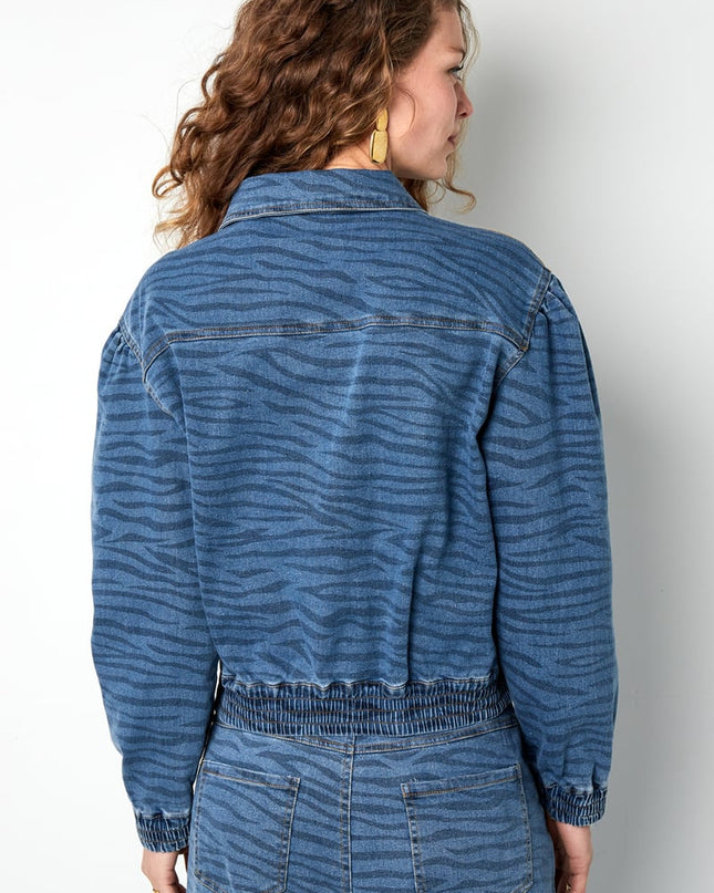 Twinning zebra style jas