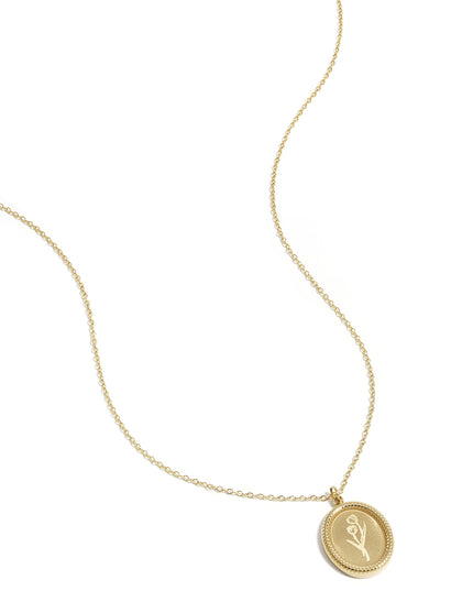 Tulpbloesem roestvrijstalen ketting