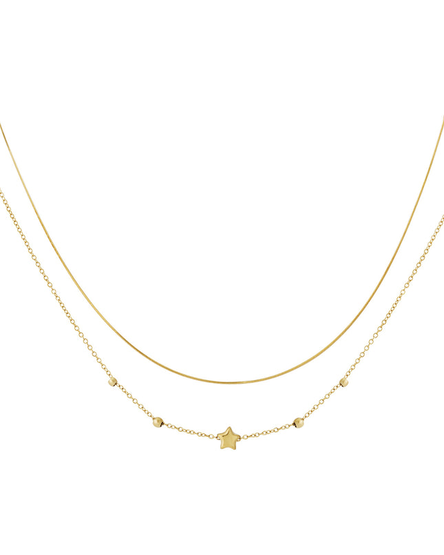 Dubbellaagse sterrenketting