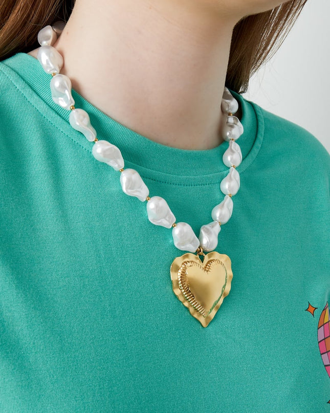 Parel liefde ketting