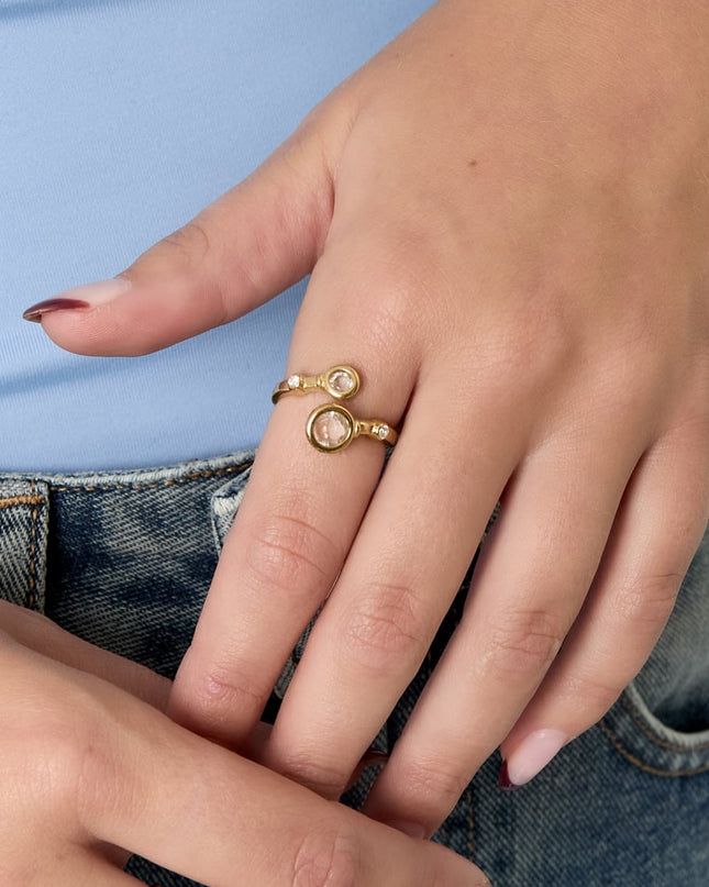 Stainless Steel Minimalist Rings circle Casual Daily Simple Series Women's jewelry