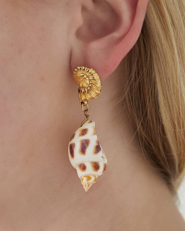 Seashell Elegance Oorbellen