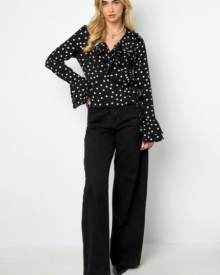 Polka Dot Blouse