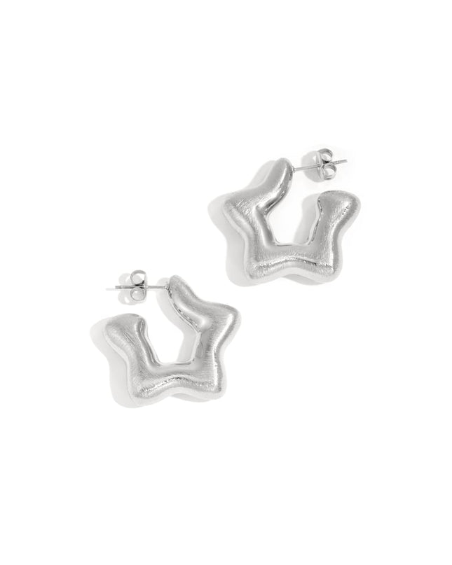 Hoop Earrings Star Casual Daily Simple Series Women's jewelry