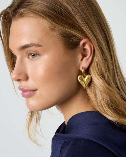 Drop Earrings Heart Daily Daily Simple Series Women's jewelry