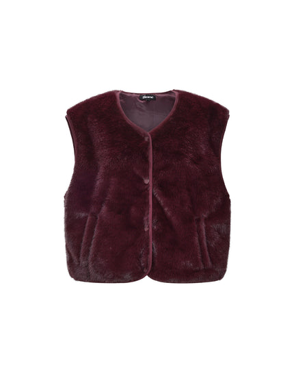 Polyestervezel (polyester) Vesten Effen herfst/winterkleding