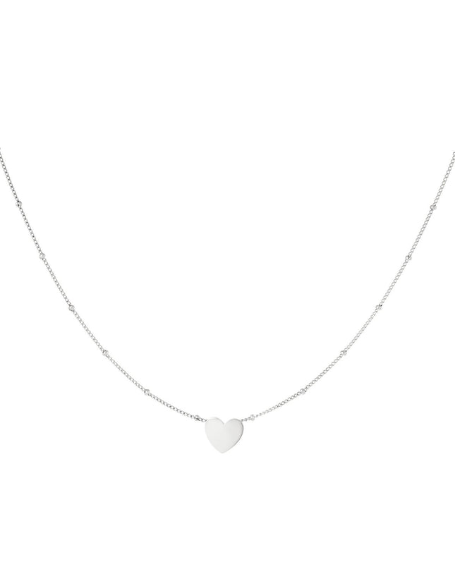 Minimalistische ketting hart Goud kleur Stainless Steel