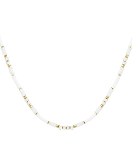 Kralenketting kleur Lichtroze Hematiet