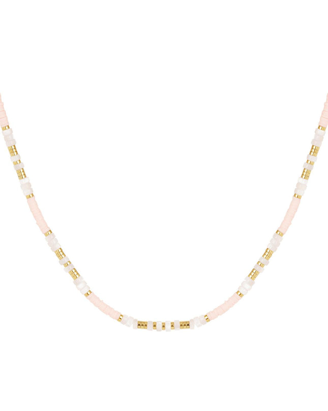Kralenketting kleur Lichtroze Hematiet