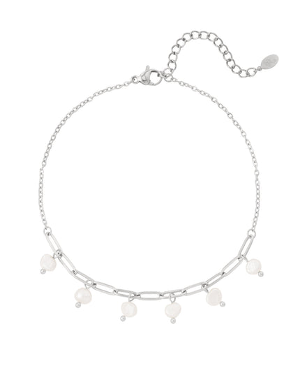 enkelband schakels met parels