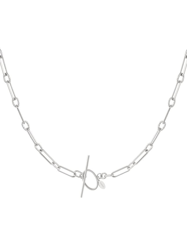 schakelketting dun met ronde sluiting