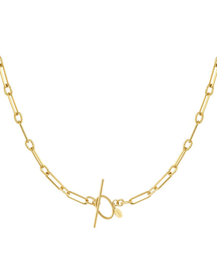 schakelketting dun met ronde sluiting