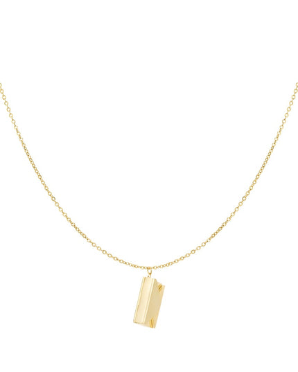 envelop ketting met boodschap