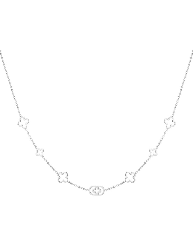 Klassieke klaver tjevier bedels ketting