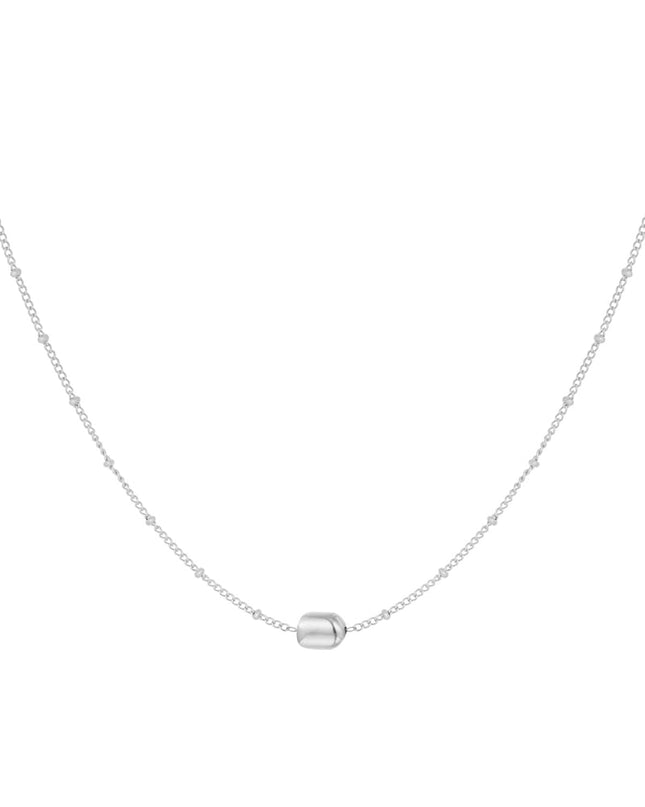 simpele ketting met bolletjes