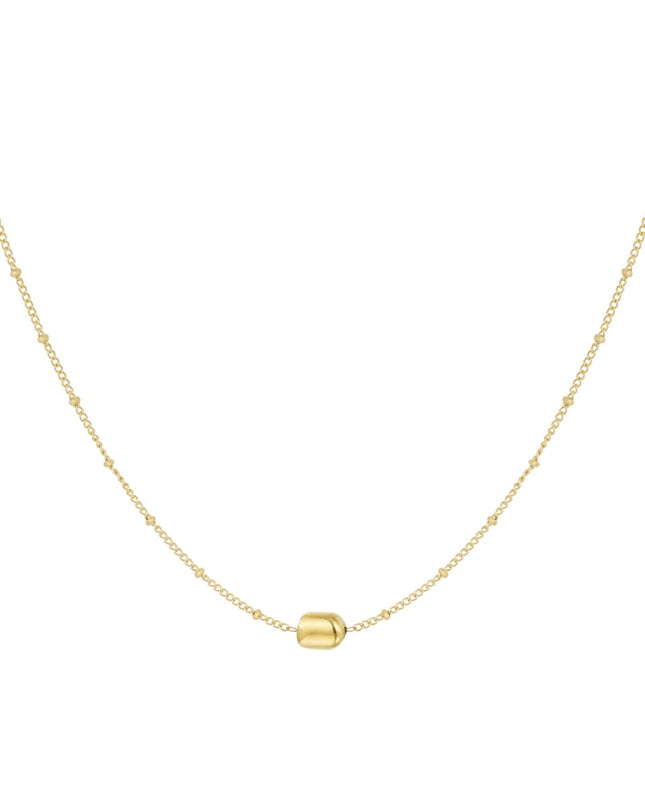 simpele ketting met bolletjes