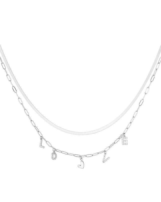 bedelketting love letter