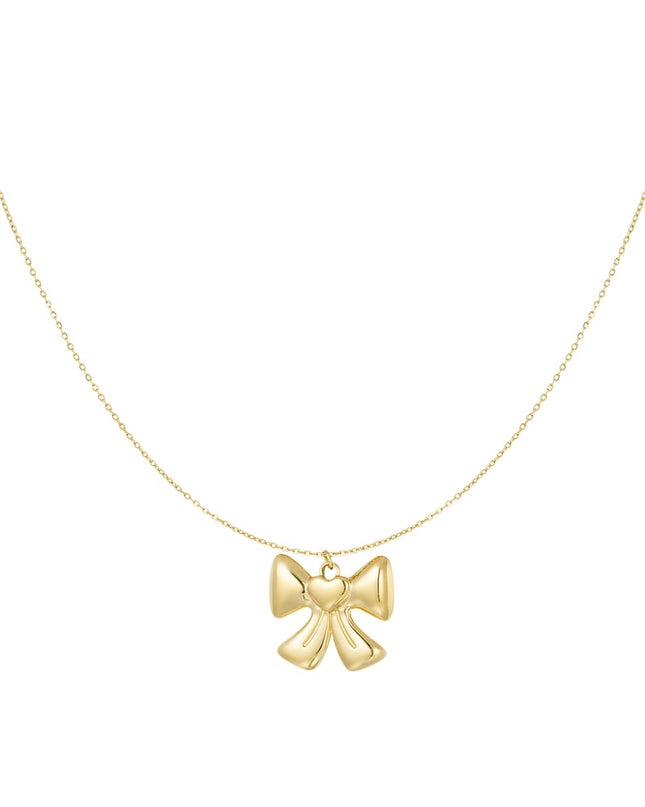 simpele liefdesstrik ketting