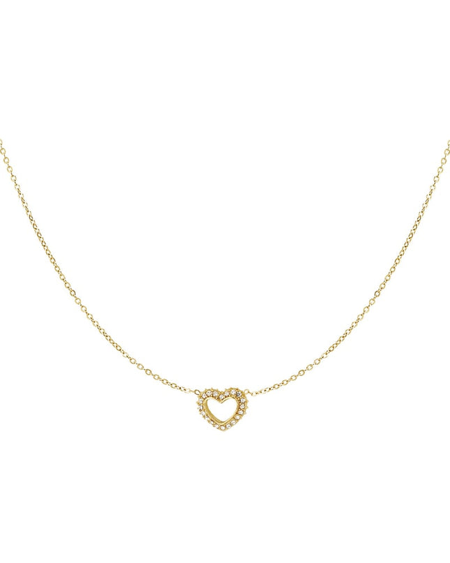 diamant hart ketting